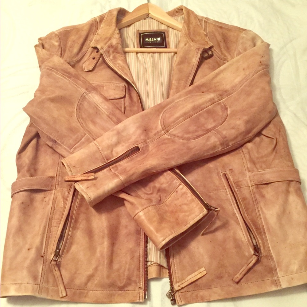Missani leather jacket (siza:L)